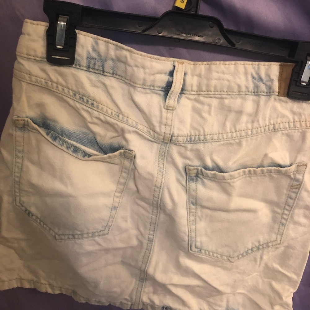 Aeropostale light wash skirt #8